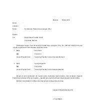 Detail Contoh Balasan Surat Resmi Nomer 46