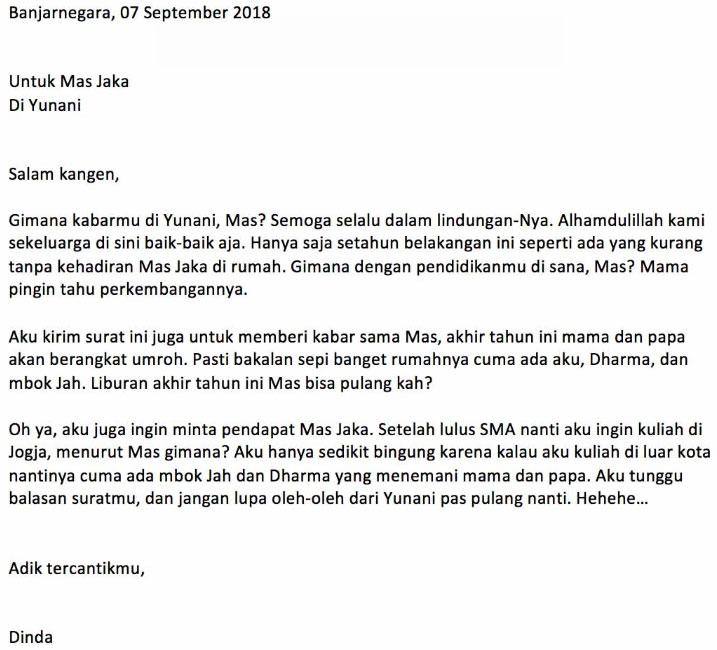 Detail Contoh Balasan Surat Resmi Nomer 50
