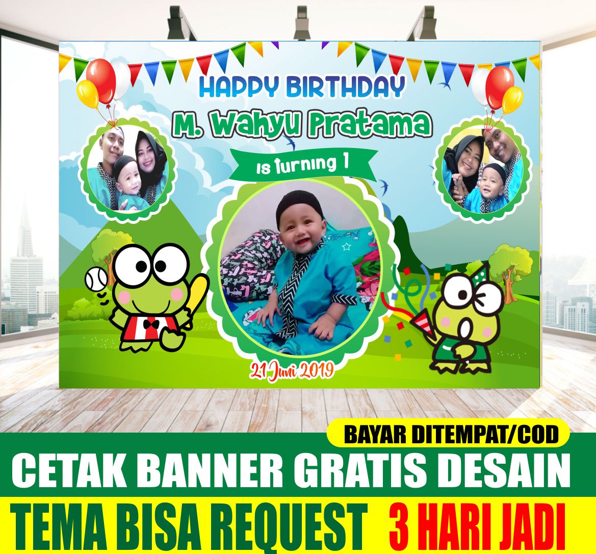 Detail Contoh Baliho Ulang Tahun Anak Nomer 17