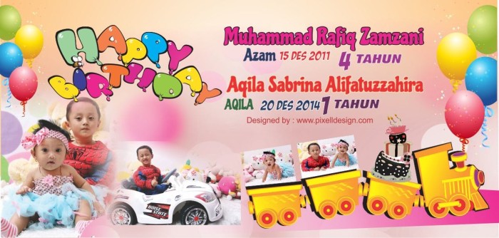 Detail Contoh Baliho Ulang Tahun Anak Nomer 30