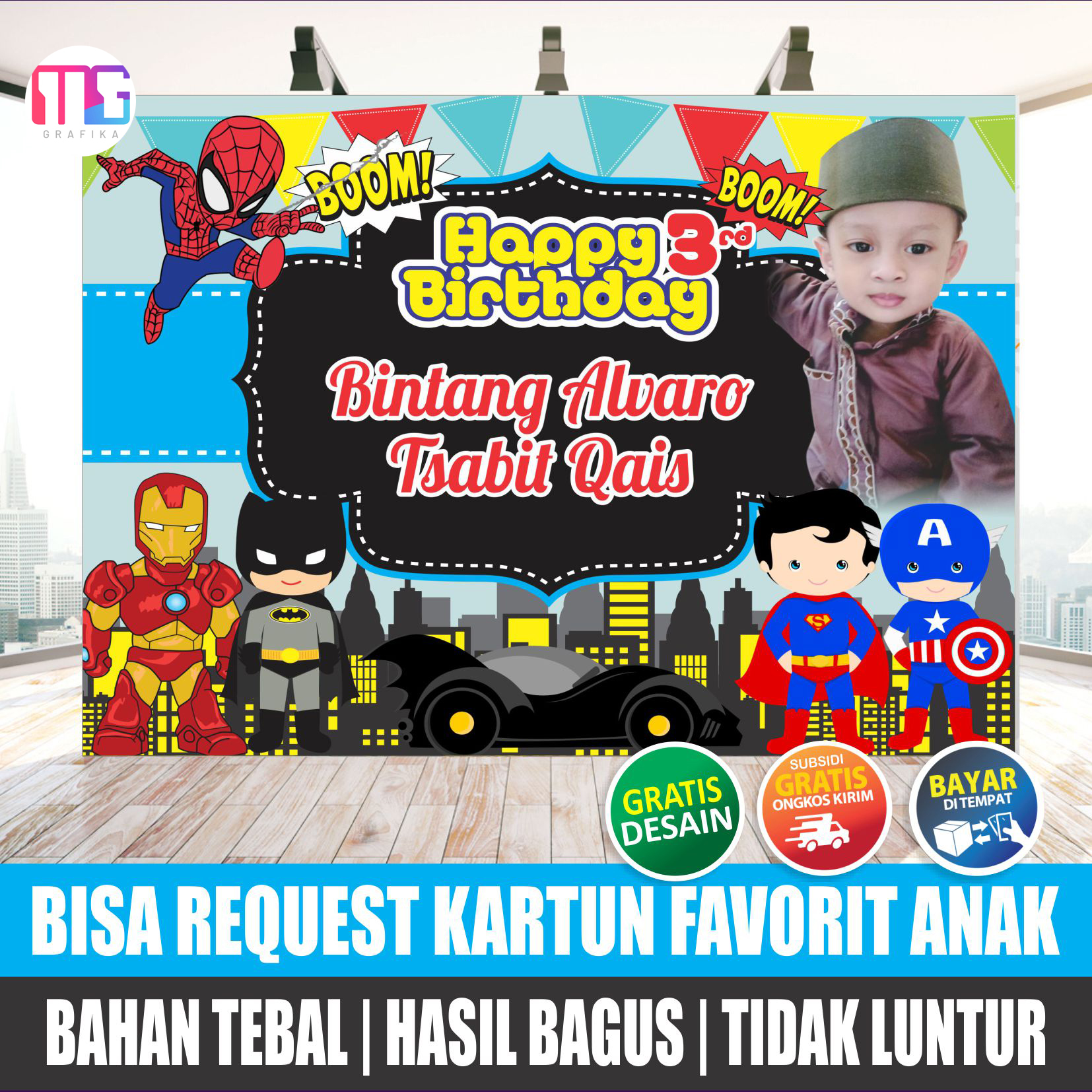 Detail Contoh Baliho Ulang Tahun Anak Nomer 51