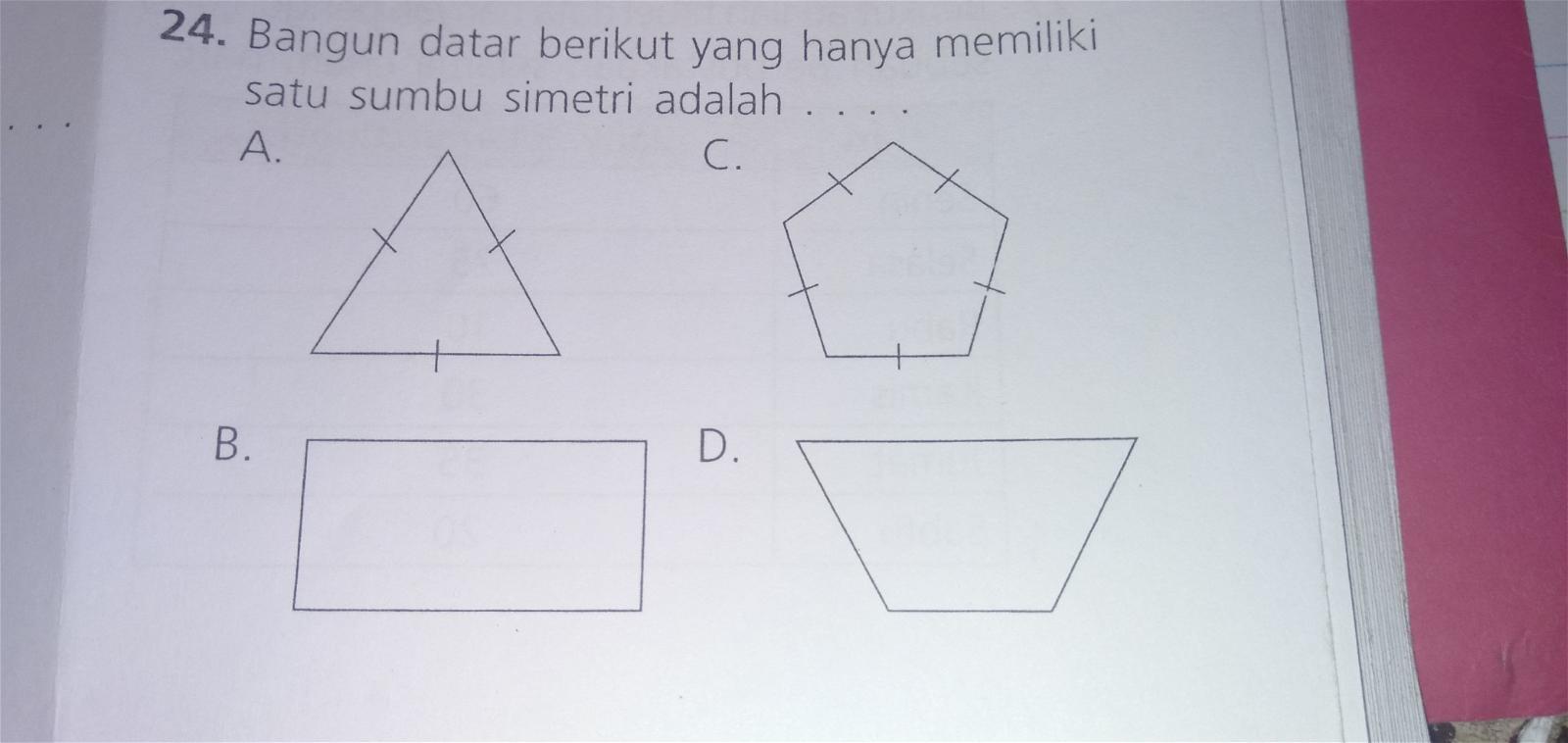 Detail Contoh Bangun Datar Simetris Nomer 20