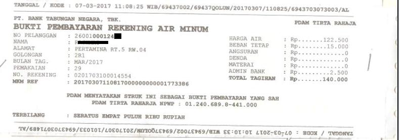 Detail Contoh Bank Statement Nomer 17