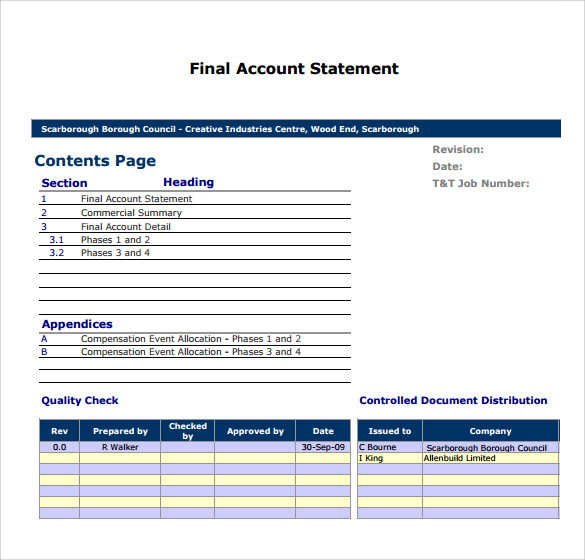 Detail Contoh Bank Statement Nomer 31