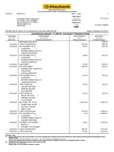 Detail Contoh Bank Statement Nomer 34