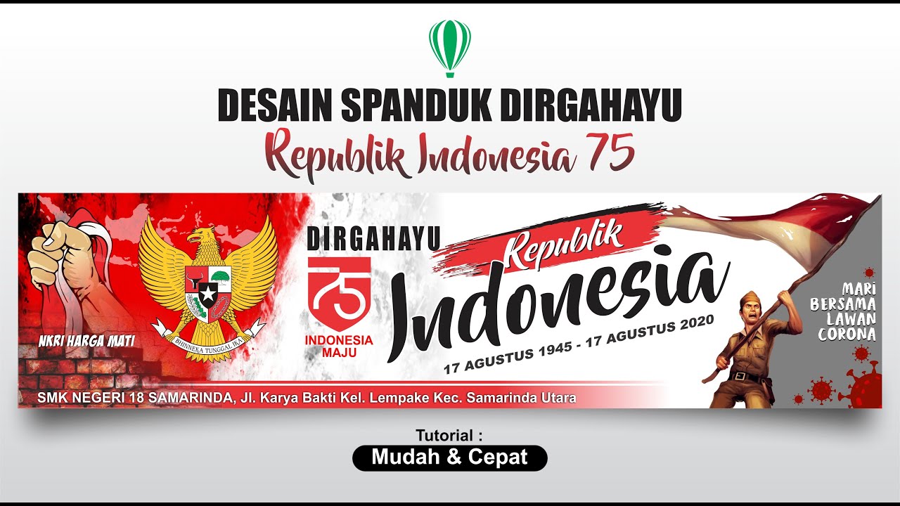 Contoh Banner 17 Agustus - KibrisPDR