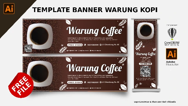 Detail Contoh Banner Cafe Kopi Nomer 51