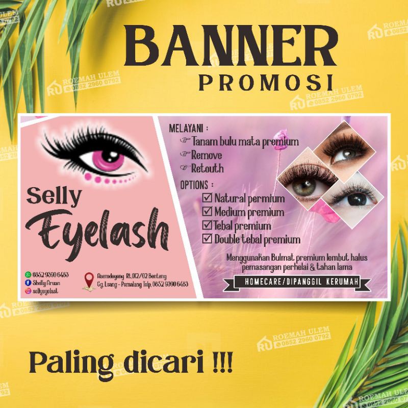 Detail Contoh Banner Eyelash Extension Nomer 2