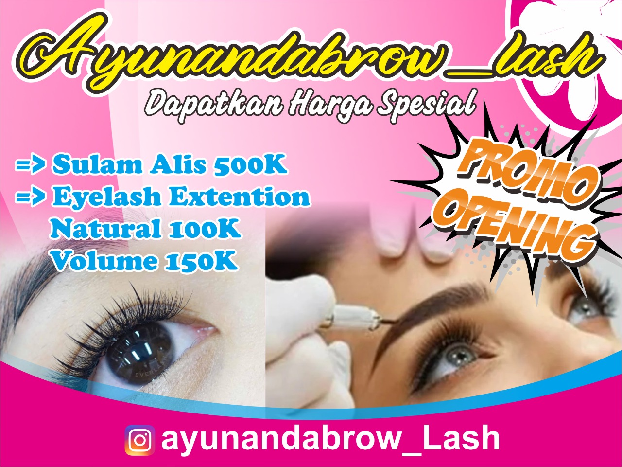 Detail Contoh Banner Eyelash Extension Nomer 13