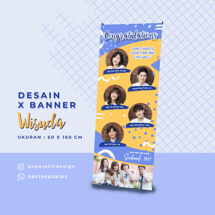 Download Contoh Banner Graduation Nomer 50