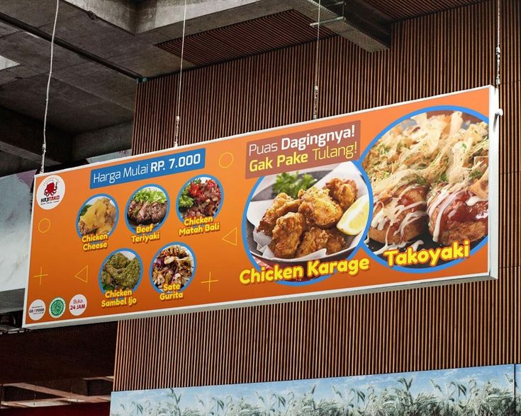 Detail Contoh Banner Jualan Makanan Nomer 3