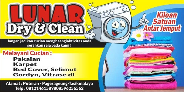 Detail Contoh Banner Laundry Nomer 9