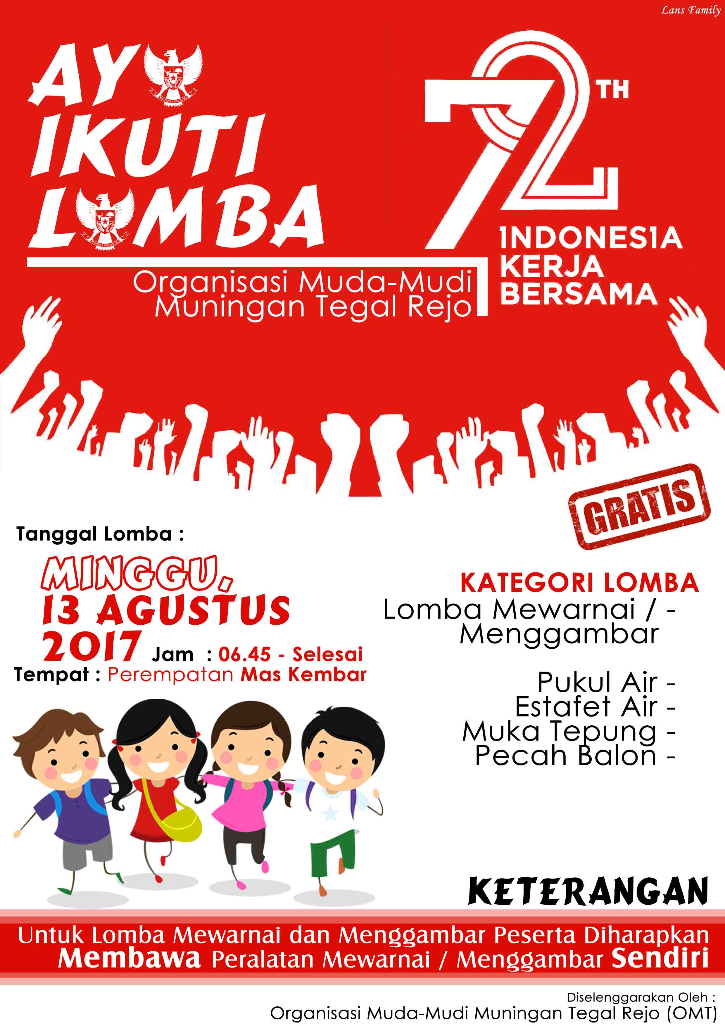 Contoh Banner Lomba 17 Agustus - KibrisPDR