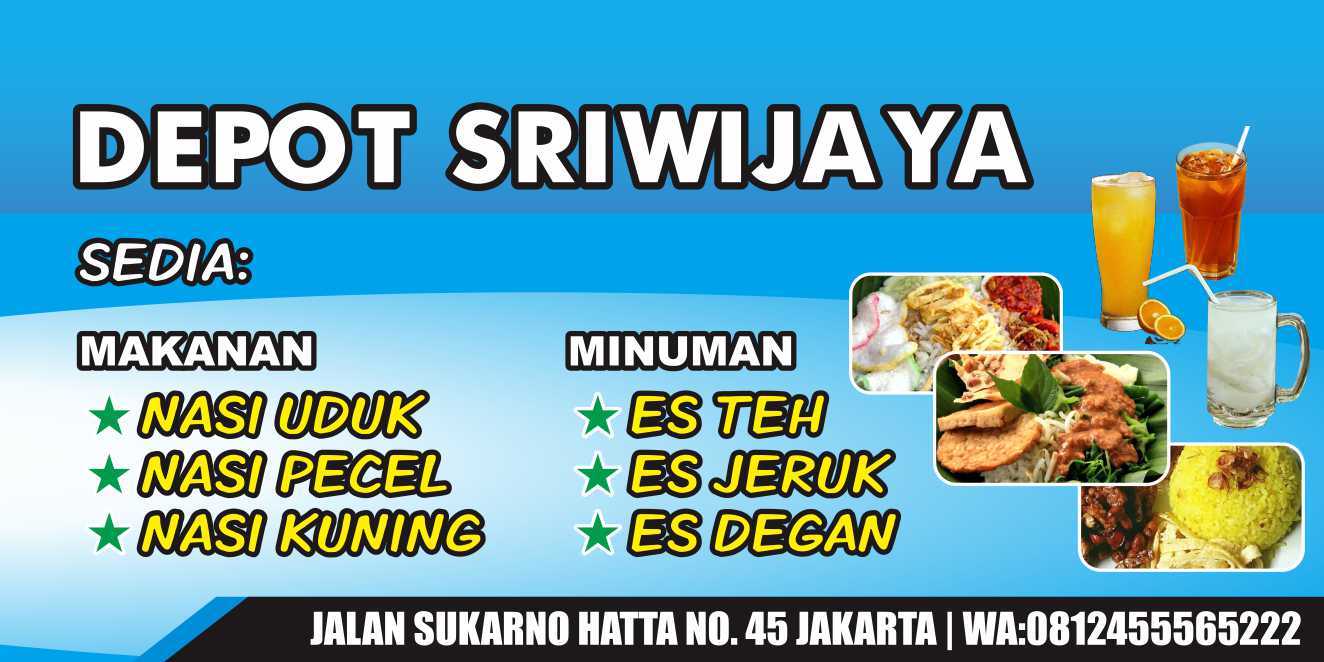 Detail Contoh Banner Makanan Dan Minuman Nomer 56