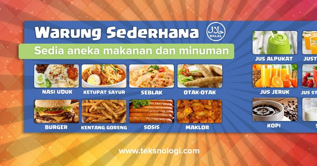 Detail Contoh Banner Makanan Yang Menarik Nomer 23