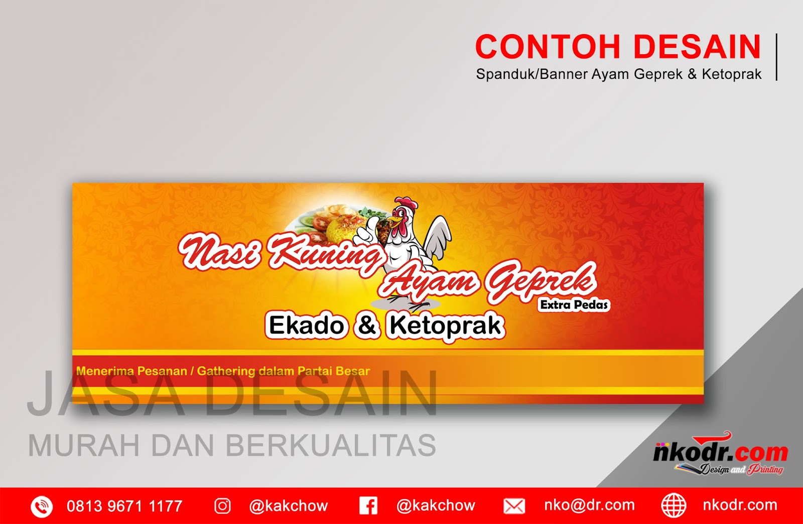 Detail Contoh Banner Minimalis Nomer 4