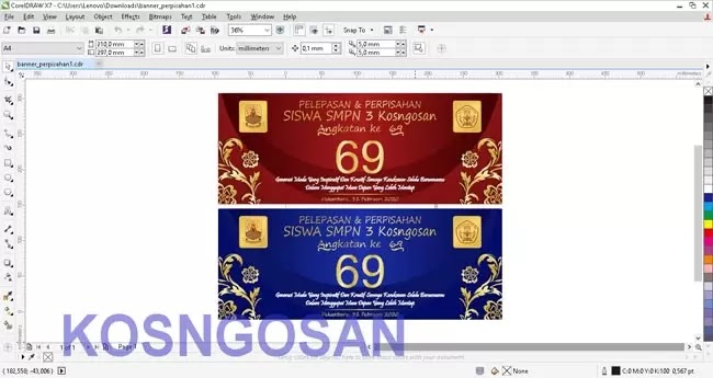 Detail Contoh Banner Pelepasan Siswa Nomer 51