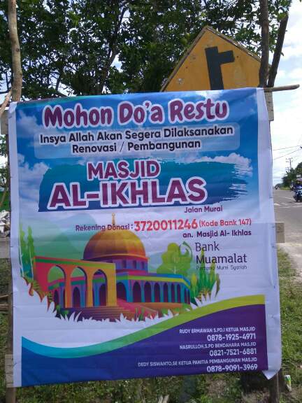 Detail Contoh Banner Pembangunan Masjid Nomer 19