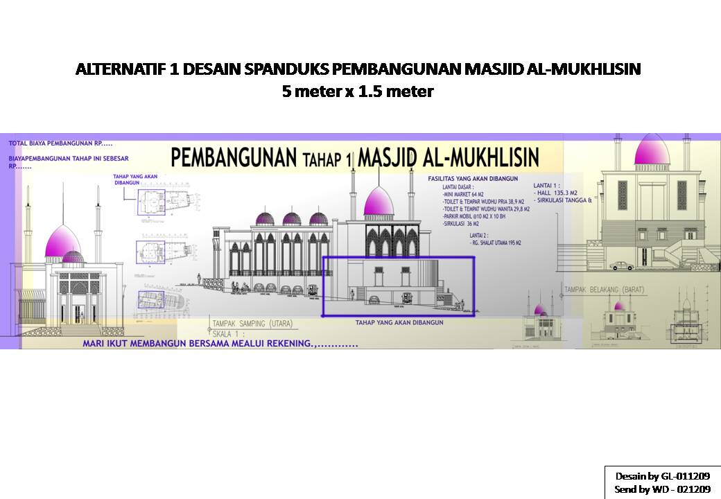 Detail Contoh Banner Pembangunan Masjid Nomer 39