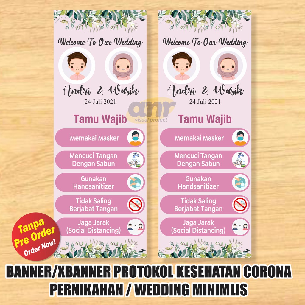 Detail Contoh Banner Pernikahan Islami Nomer 12