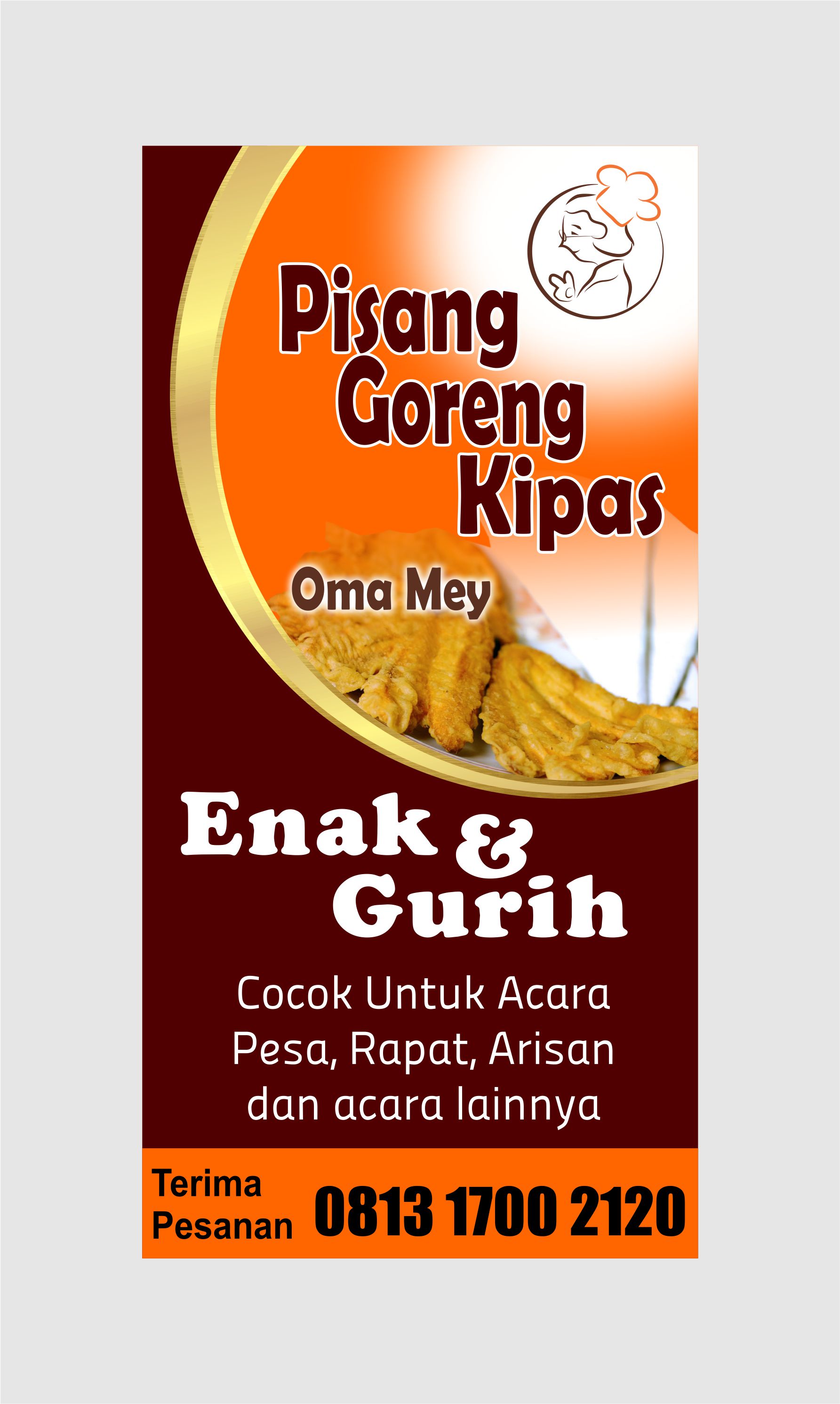 Detail Contoh Banner Pisang Crispy Nomer 8