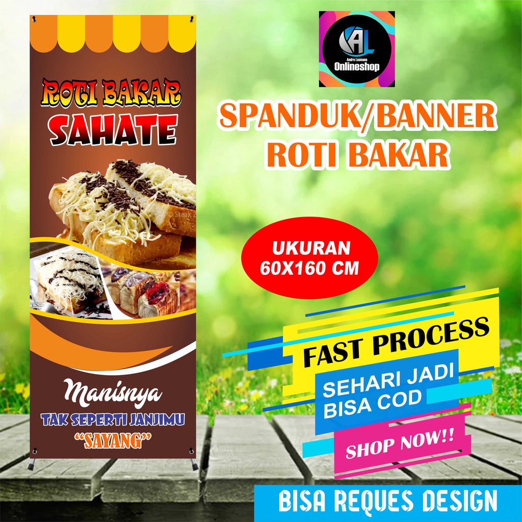 Contoh Banner Roti Bakar - KibrisPDR