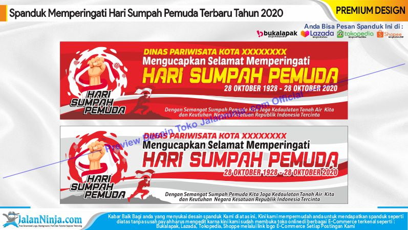 Detail Contoh Banner Sumpah Pemuda Nomer 8