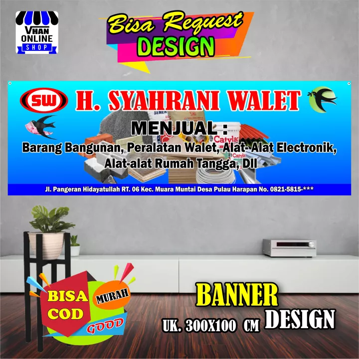 Detail Contoh Banner Toko Bangunan Nomer 30