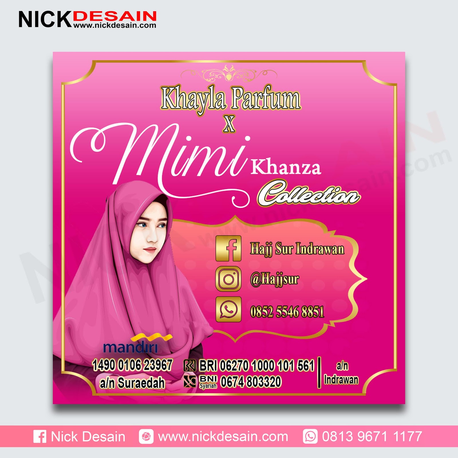 Detail Contoh Banner Toko Hijab Nomer 13