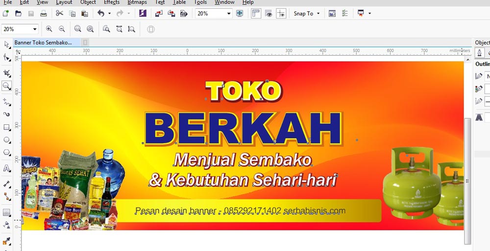 Detail Contoh Banner Toko Sembako Nomer 44