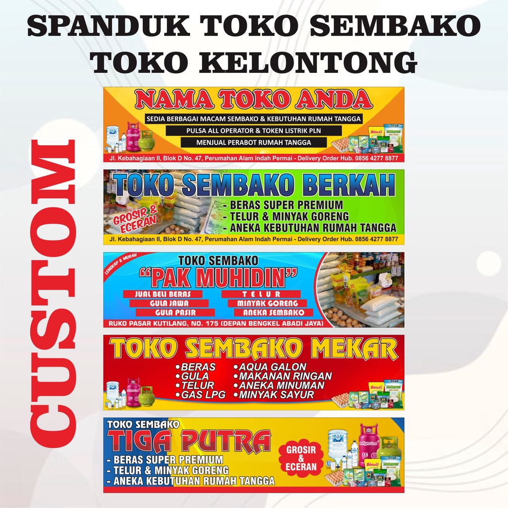 Detail Contoh Banner Toko Sembako Nomer 7