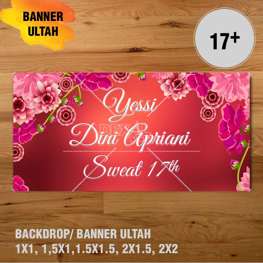 Detail Contoh Banner Ulang Tahun Nomer 41