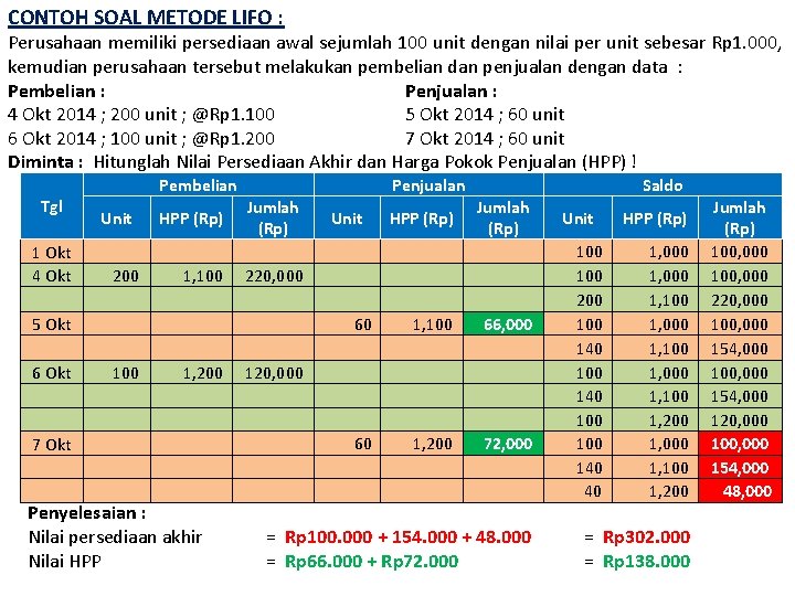 Detail Contoh Barang Lifo Nomer 13