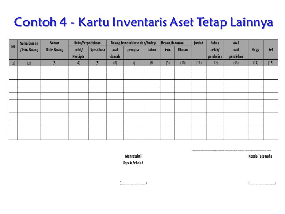 Detail Contoh Barang Tetap Nomer 17