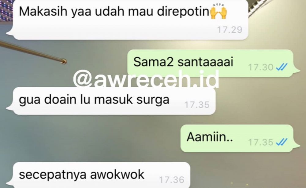 Detail Contoh Basa Basi Chat Nomer 14