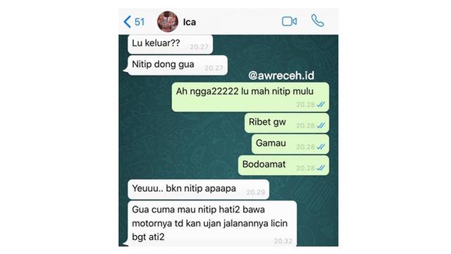 Detail Contoh Basa Basi Chat Nomer 3