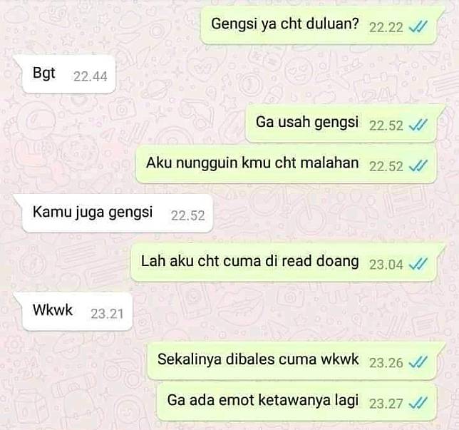 Detail Contoh Basa Basi Chat Nomer 27