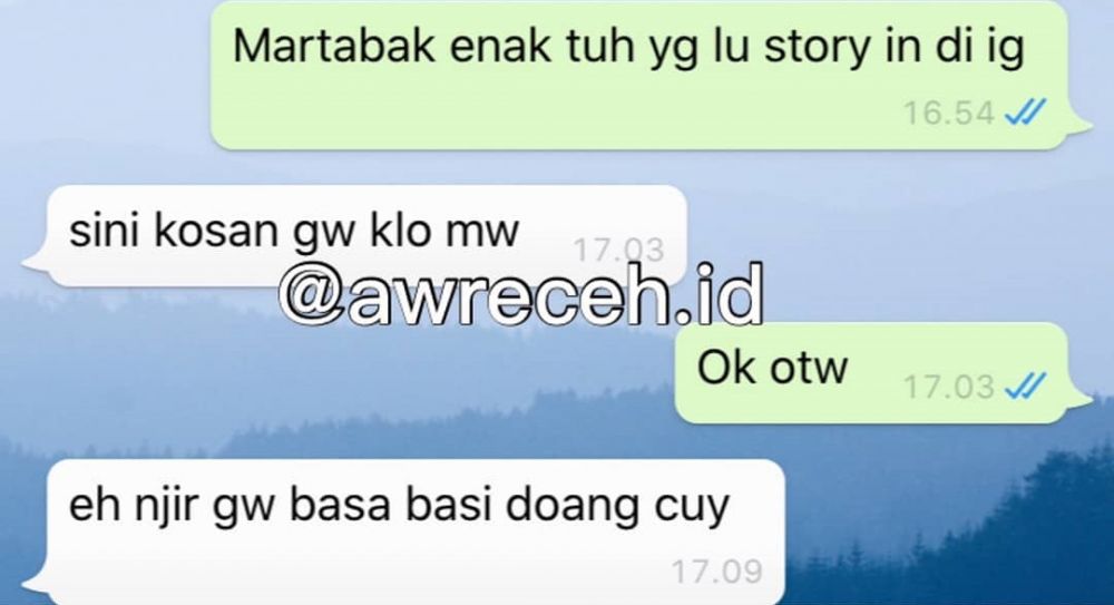 Detail Contoh Basa Basi Chat Nomer 6