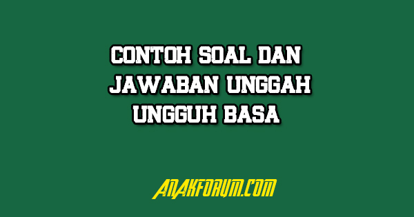 Detail Contoh Basa Krama Nomer 45