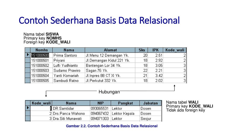 Detail Contoh Basis Data Nomer 34