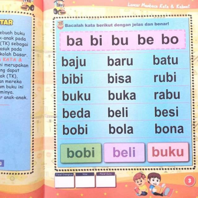 Detail Contoh Belajar Membaca Anak Tk Nomer 15