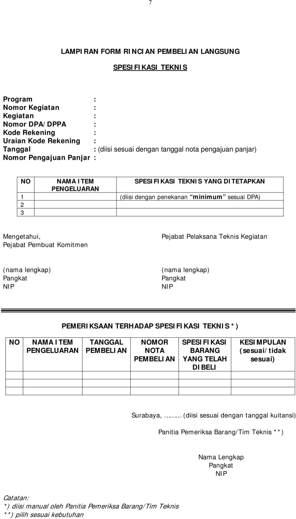 Detail Contoh Belanja Langsung Nomer 23