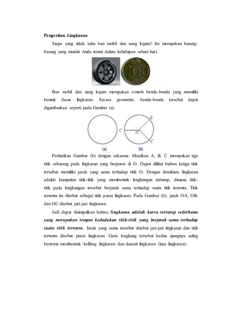 Detail Contoh Benda Lingkaran Nomer 53