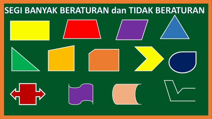 Detail Contoh Benda Segi Banyak Beraturan Nomer 2