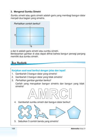 Detail Contoh Benda Simetris Nomer 50