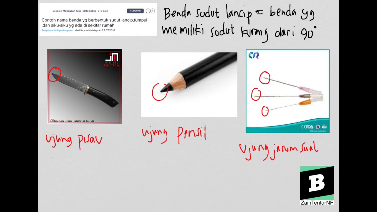 Detail Contoh Benda Sudut Tumpul Nomer 6