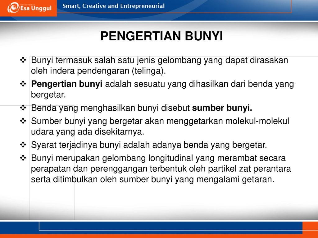 Detail Contoh Benda Yang Menghasilkan Bunyi Nomer 40