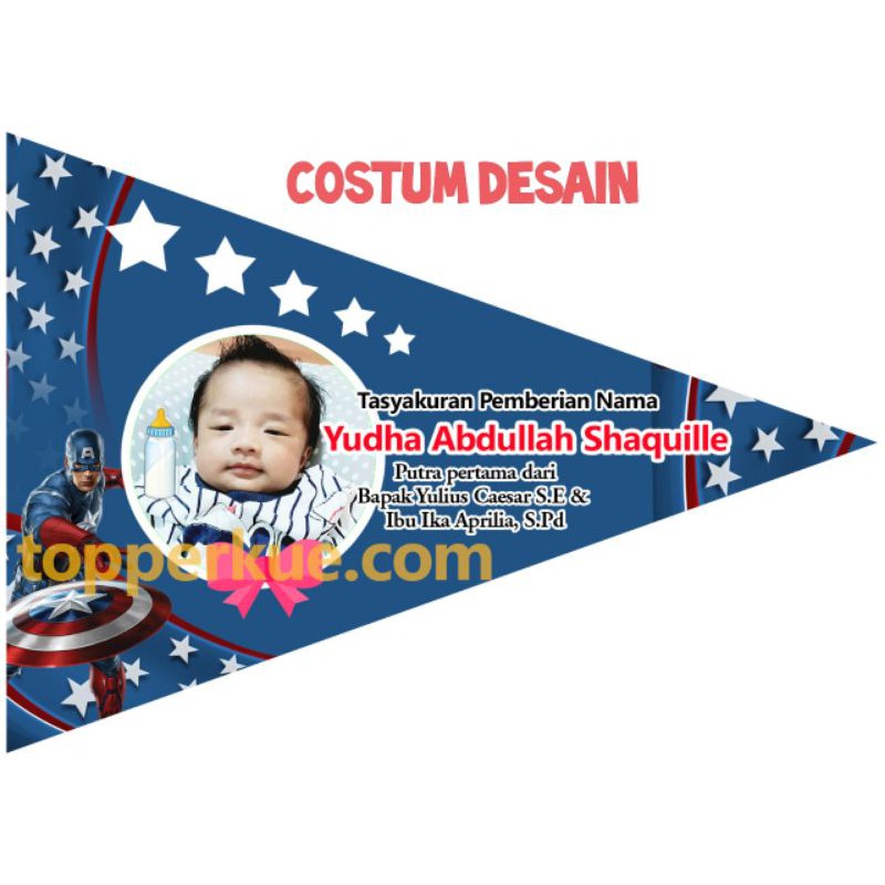 Detail Contoh Bendera Aqiqah Nomer 5