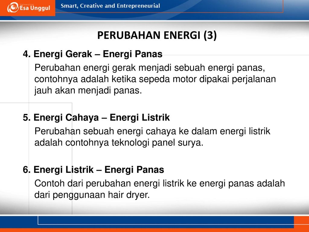 Detail Contoh Bentuk Energi Nomer 26