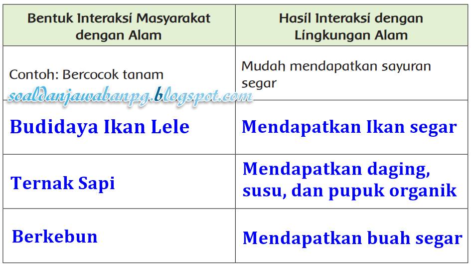 Detail Contoh Bentuk Interaksi Masyarakat Dengan Alam Nomer 22